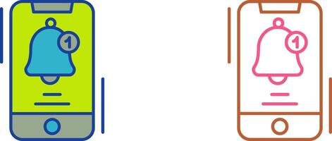 Notifications Icon Design vector