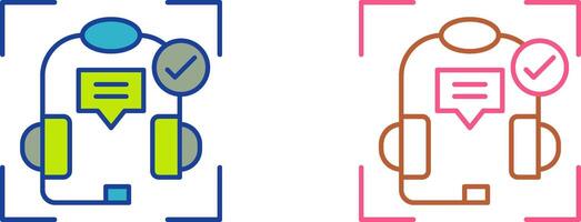 Technical Support Icon Design vector