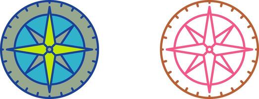 Compass Icon Design vector
