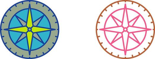 Compass Icon Design vector