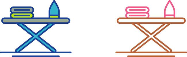 Iron Board Icon Design vector