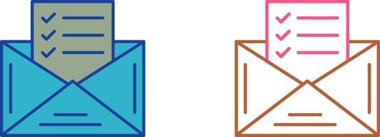 Check List Icon Design vector