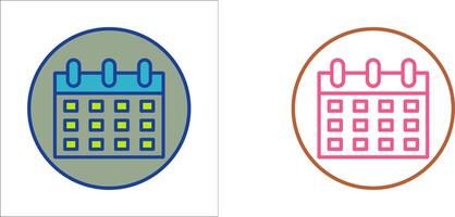 Calendar Icon Design vector