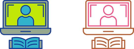 Lesson Icon Design vector