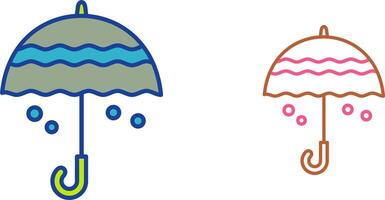 Umbrella Icon Design vector