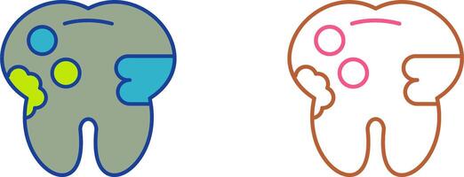 Caries Icon Design vector