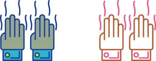 Smelly Hands Icon Design vector