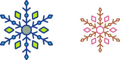 Snow Flake Icon Design vector