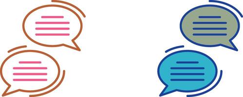 Chat Icon Design vector