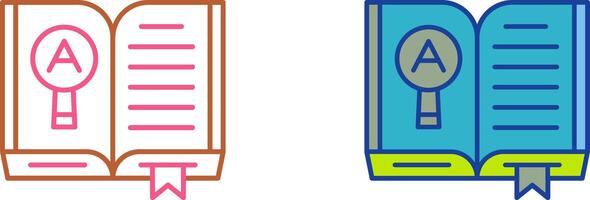 Open Book Icon Design vector