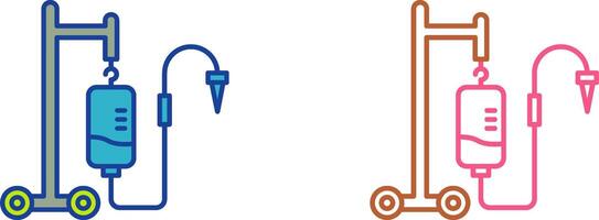 Intravenous Icon Design vector