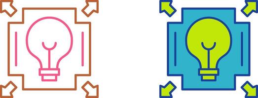 Diffusion Icon Design vector