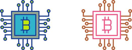 Chip Icon Design vector