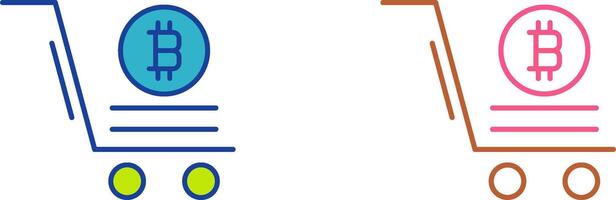 Pushcart Icon Design vector