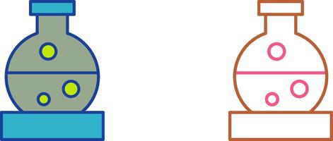 Flask Icon Design vector