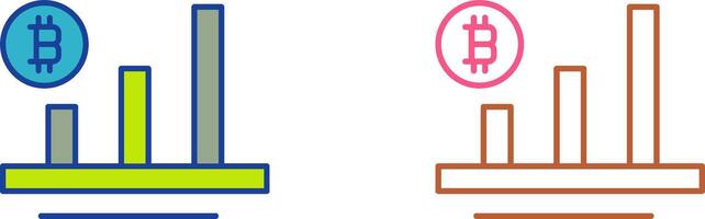 Chart Icon Design vector