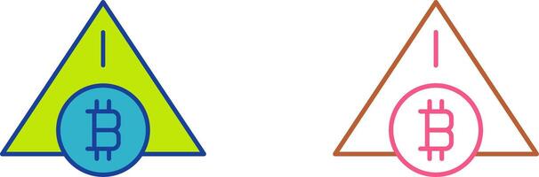 Warning Icon Design vector