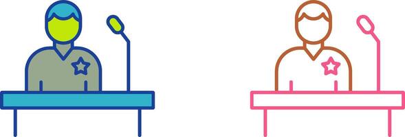 Candidate Icon Design vector