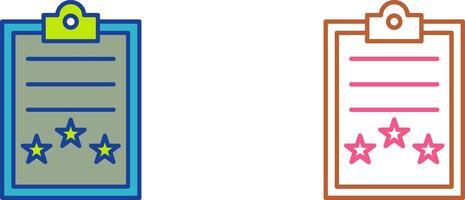 Result Icon Design vector