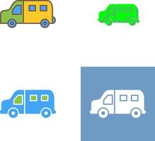 Van Icon Design vector