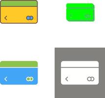 Unique Credit Card Icon Design vector