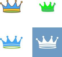 King Crown Icon Design vector