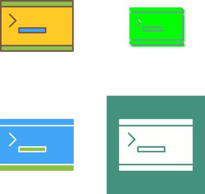 Unique Console Icon Design