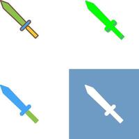 Unique Sword Icon Design vector