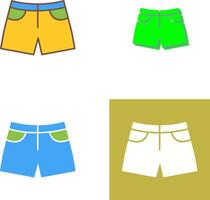 Shorts Icon Design vector