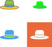 Women's Hat Icon Design vector