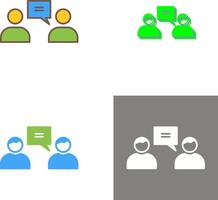 Customer Engagement Icon Design vector