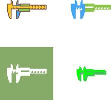 Calipers Icon Design vector