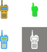 Walki Talkie Icon Design vector