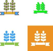 Wheat Icon Design vector