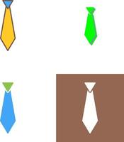 Tie Icon Design vector