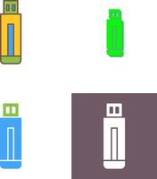 USB Drive Icon Design vector