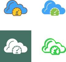 Speed Test Icon Design vector