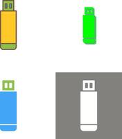 USB Drive Icon Design vector