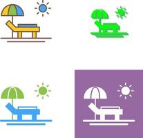 Hammock Icon Design vector