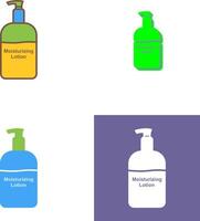 Lotion Icon Design vector