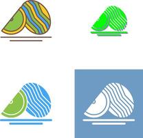 Watermelon Icon Design vector