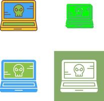 Laptop Icon Design vector