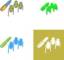 Manicure Icon Design vector