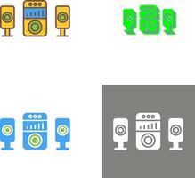 Sound System Icon Design vector