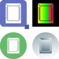 Unique Frame Icon Design vector