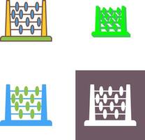 Abacus Icon Design vector