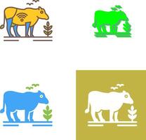 Cattle Icon Design vector