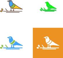 Bird Icon Design vector