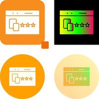 Unique Website Promotion Icon Design vector
