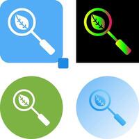 Unique Organic Search Icon Design vector